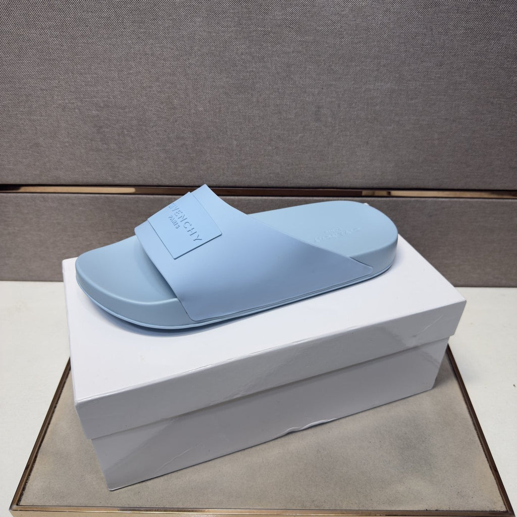 Givenchy Logo Strap Slide Sandals — side