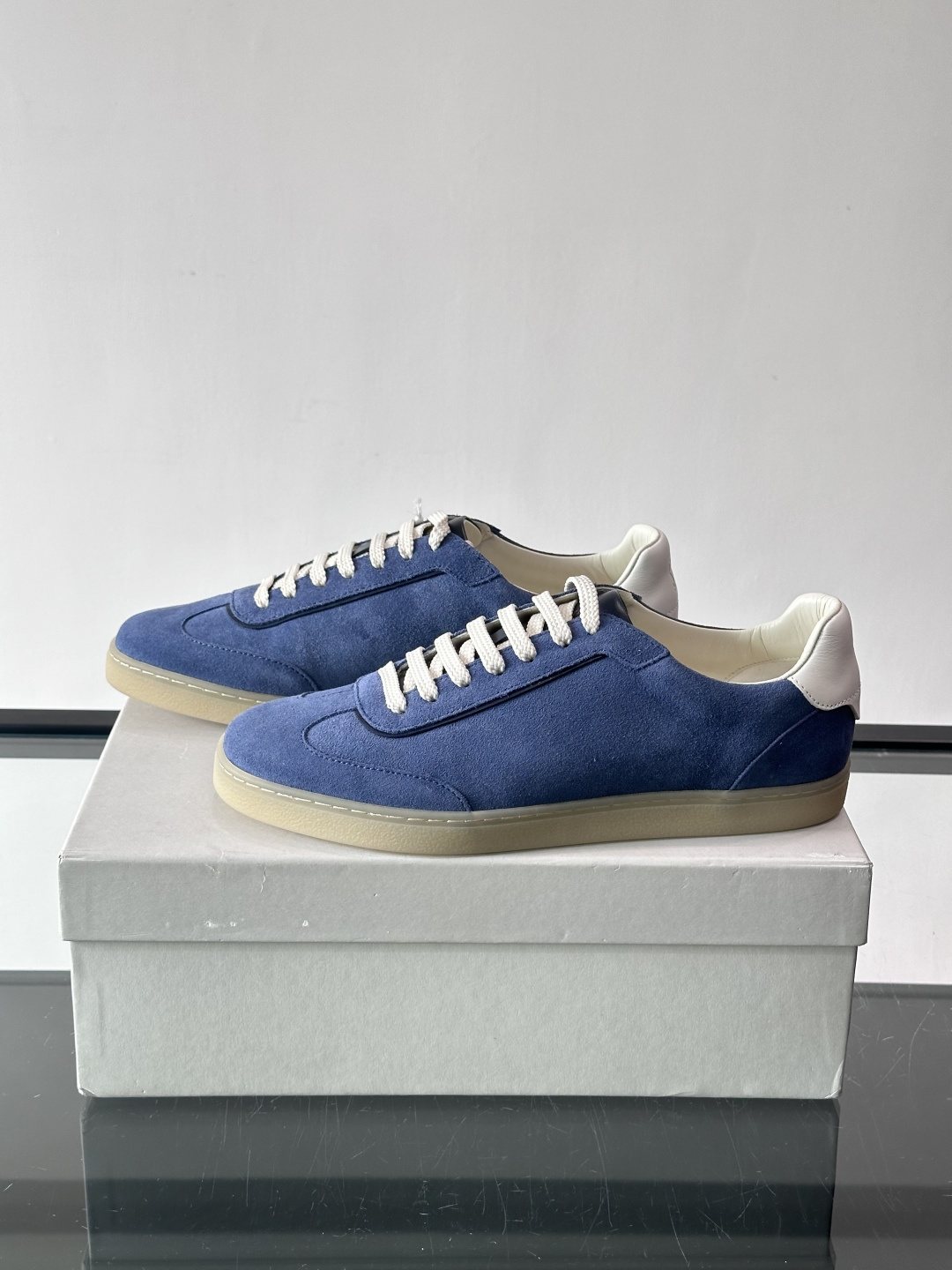 Brunello Cucinelli Lace-Up Low-Top Sneakers — hero