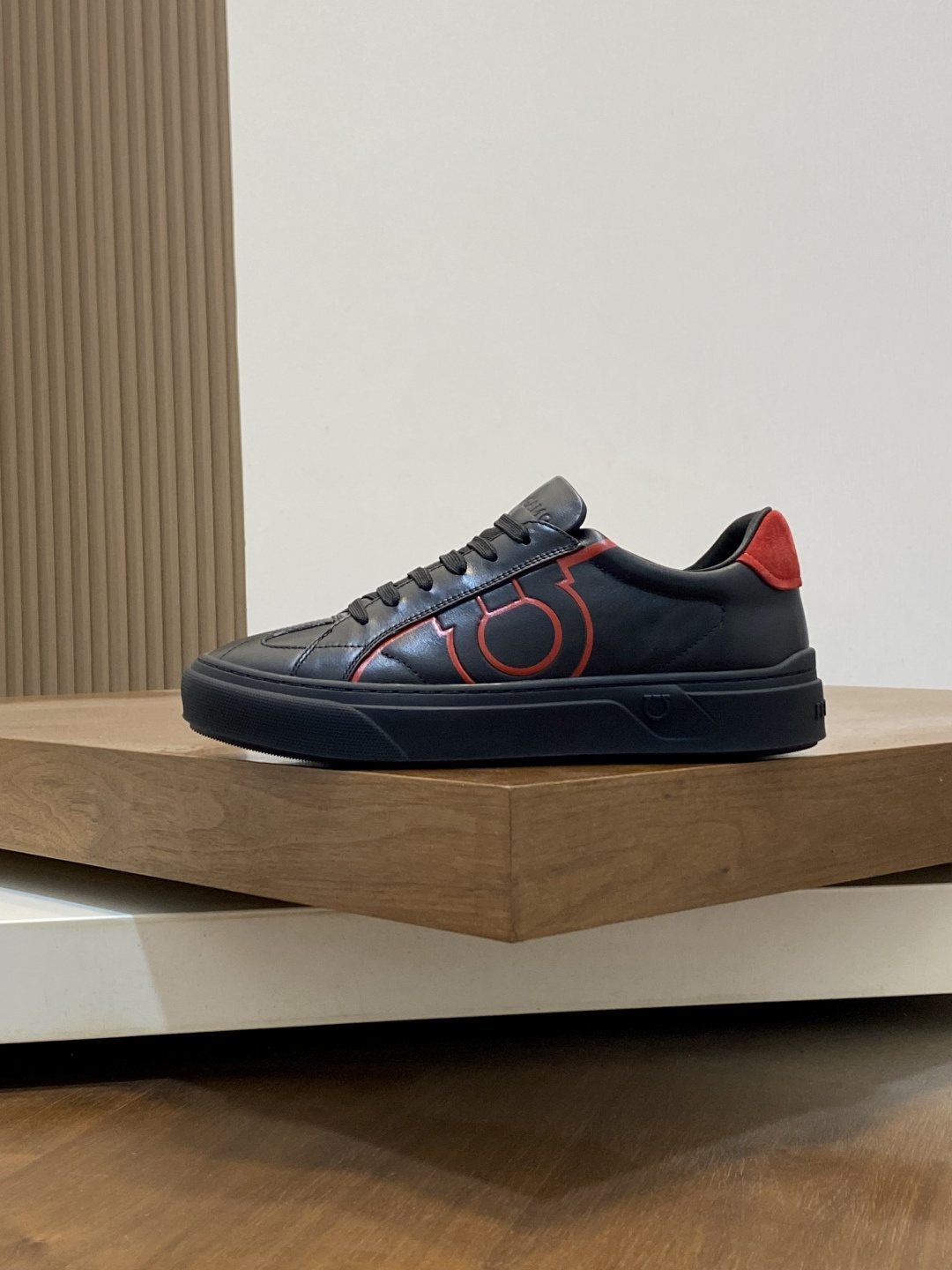 Ferragamo Gancini Low-Top Sneakers — side