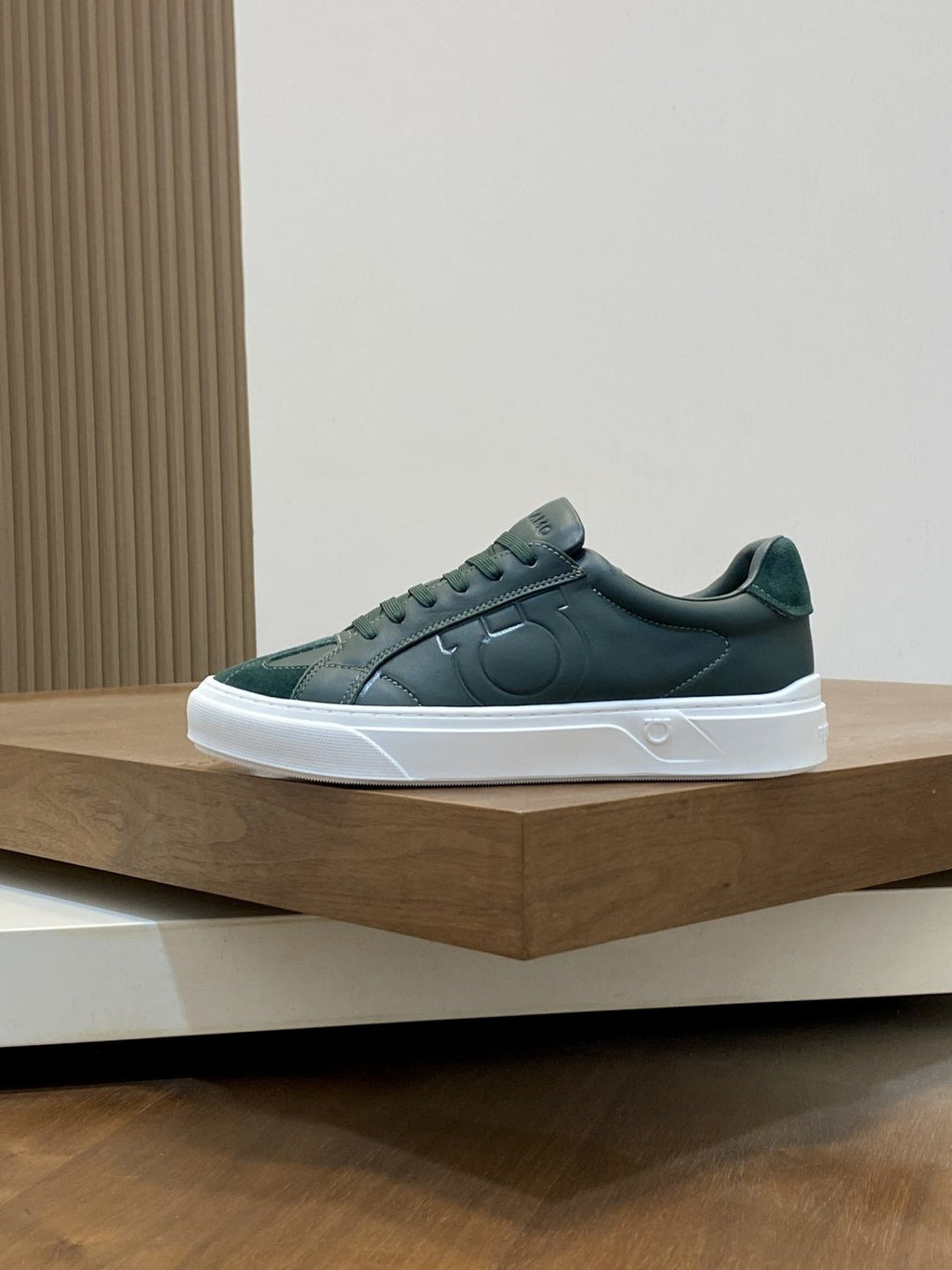 Ferragamo Gancini Low-Top Sneakers — side