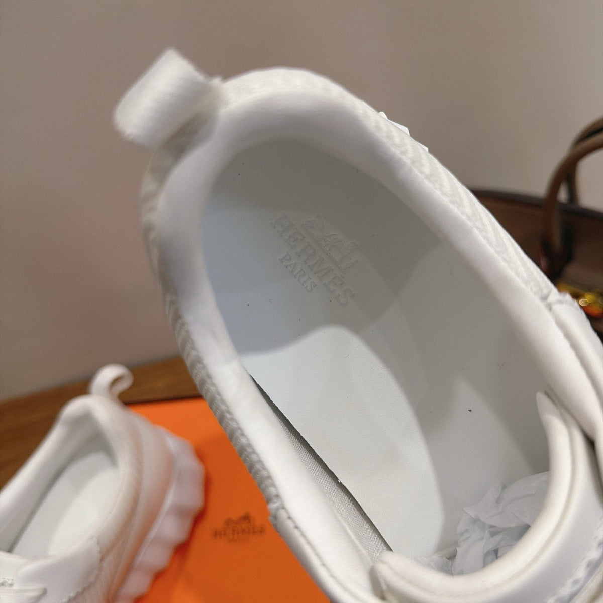 Hermès Lace-Up Sneakers — back