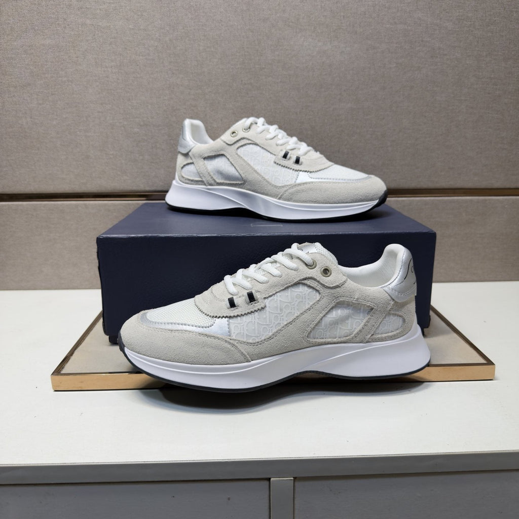 Dior Paneled Low-Top Sneakers — front