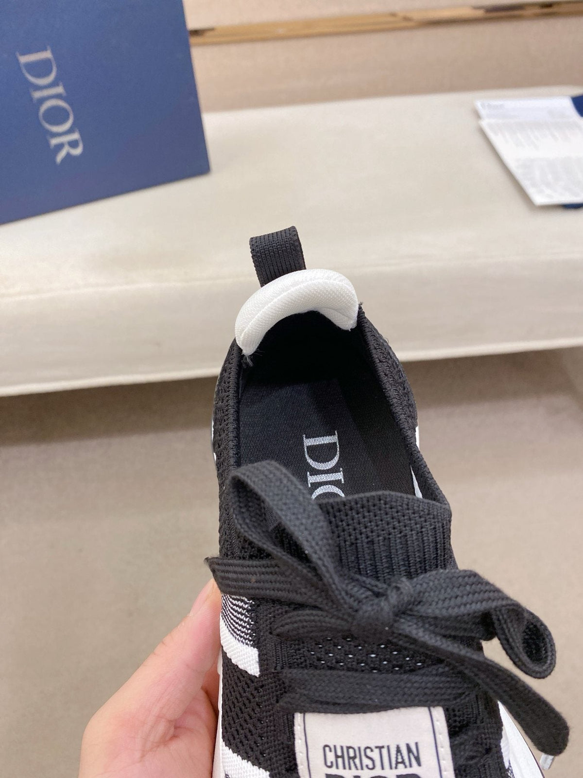 Dior B30 Mesh Sneakers — detail