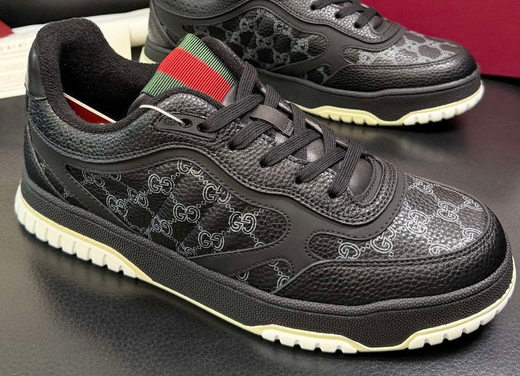 Gucci Patterned Low-Top Sneakers — hero