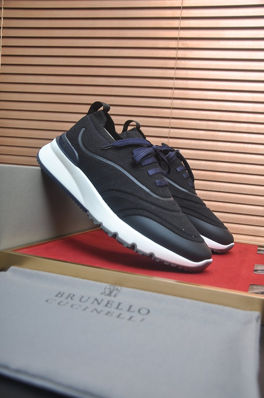 Brunello Cucinelli Low-Top Suede Sneakers — hero