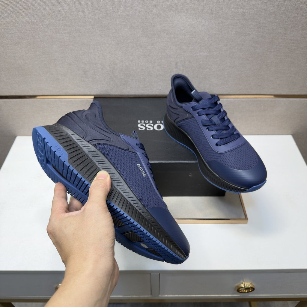 BOSS Mesh Panel Sneakers — model