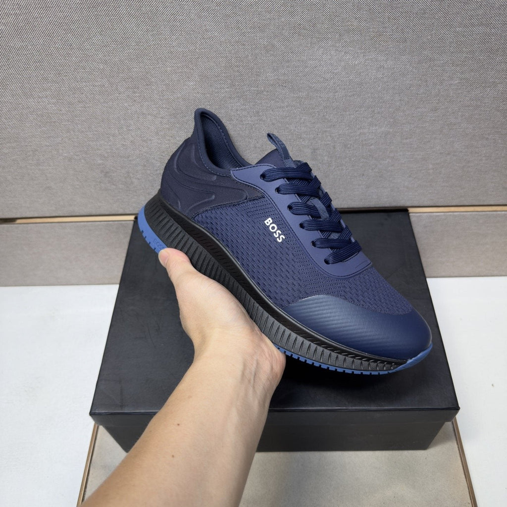BOSS Mesh Panel Sneakers — model