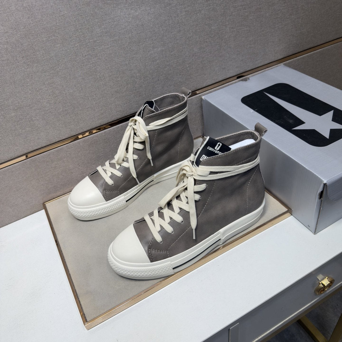 Converse Two-Tone High-Top Sneakers — front