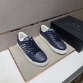 Armani Striped Low-Top Sneakers — front