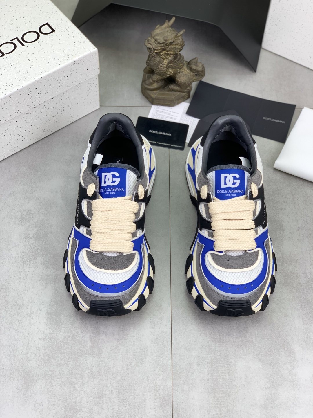 Dolce & Gabbana Paneled Low-Top Sneakers — front