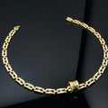 B.zero1 Diamonds Chain Link 18K Gold Necklace