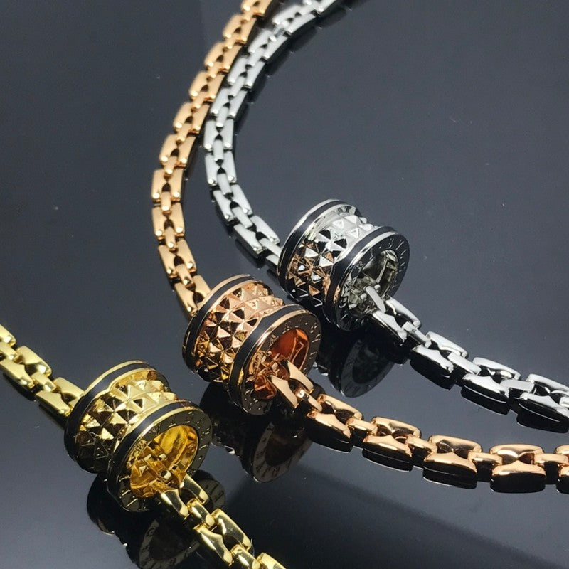 B.zero1 Chain Link 18K Gold Necklace