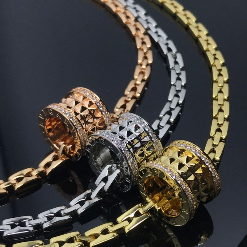 B.zero1 Chain Link 18K Gold Necklace