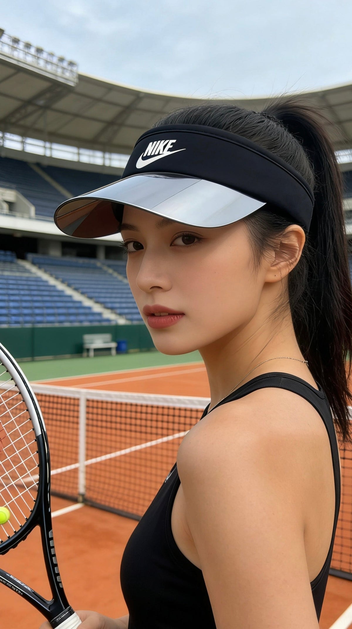 Nike lasers, lenses, sports caps